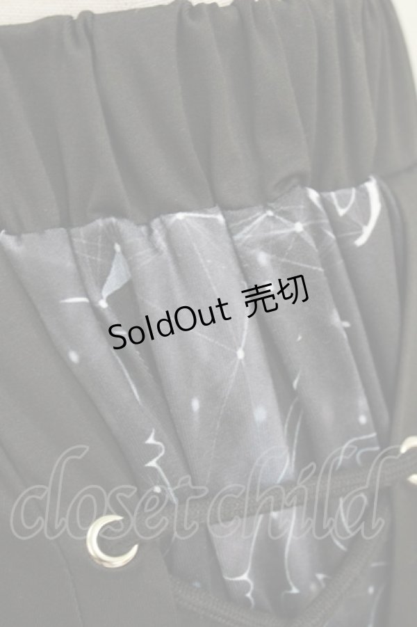 画像4: NieR Clothing / フラップ付きパンツ F 黒 H-26-03-09-1022-PU-PA-AK-ZH (4)