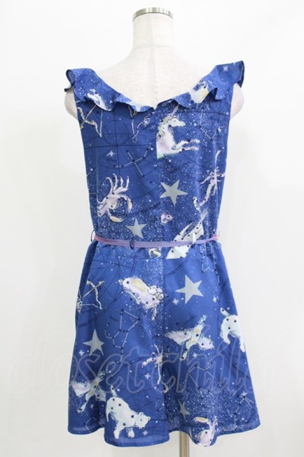 画像3: MILK / ホロスコープコンビネゾン  ナイトブルー H-26-03-09-1023-ML-OP-KB-ZH (3)