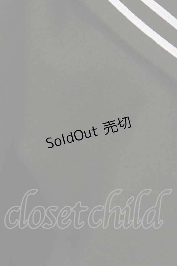 画像4: NieR Clothing / セーラー襟ボタンジャケット  黒 H-26-03-09-1024-PU-JA-AK-ZH (4)