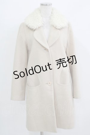 画像: MILK / シャーリーンコート  ミルクティー×クリーム H-26-03-09-1026-ML-CO-KB-ZH