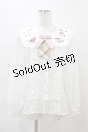 画像: Amavel / 森の小さなお菓子屋さんブラウス Free オフ/ベージュ H-26-03-09-064-CA-BL-NS-ZH