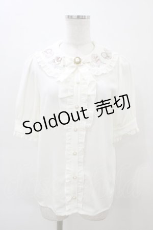 画像: Amavel / イースターバニーブラウス Free オフ/ピンク H-26-03-09-065-CA-BL-NS-ZH