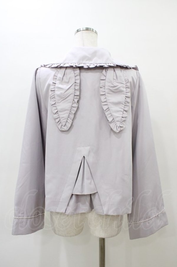 画像2: Amavel / Rabbits a la modeポンチョショートアウター Free ラベンダー H-26-03-09-067-CA-JA-NS-ZH (2)