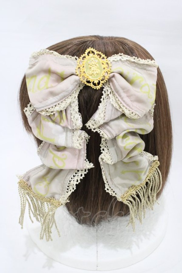 画像2: ALICE and the PIRATES / 星空の天幕と秘密のサーカス団柄タッセルバレッタ  ピンク H-26-03-09-012-PA-AC-NS-ZH (2)