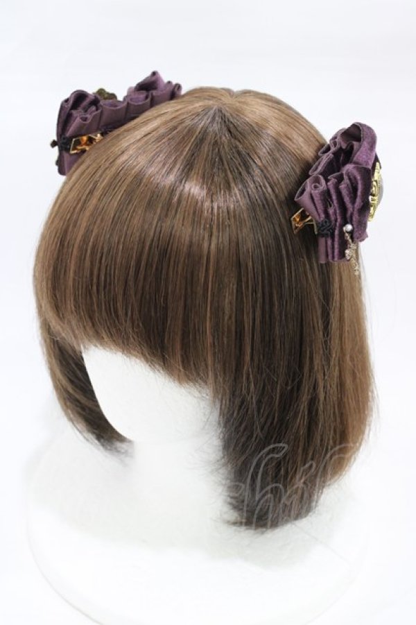 画像1: Hoshibako Works / 蝴蝶十字  パープル H-26-03-09-027-LO-AC-NS-ZH (1)