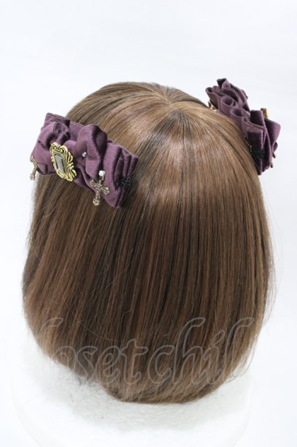 画像2: Hoshibako Works / 蝴蝶十字  パープル H-26-03-09-027-LO-AC-NS-ZH (2)