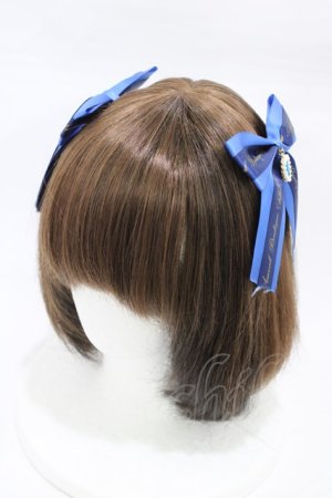 画像: Amavel / 推しカラーリボンクリップ  ブルー H-26-03-09-028-CA-AC-NS-ZH