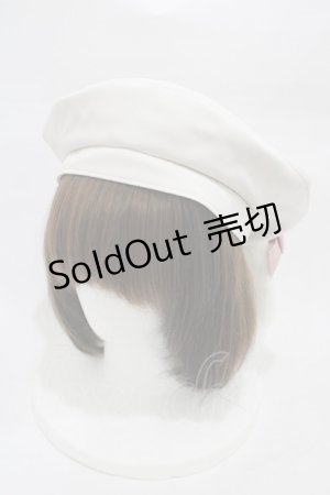 画像: Amavel / 森の小さなお菓子屋さんベレー帽  ベージュ H-26-03-09-031-CA-AC-NS-ZH