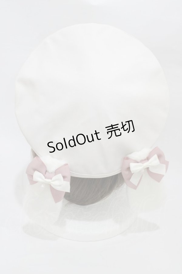 画像2: Amavel / 森の小さなお菓子屋さんベレー帽  ベージュ H-26-03-09-031-CA-AC-NS-ZH (2)