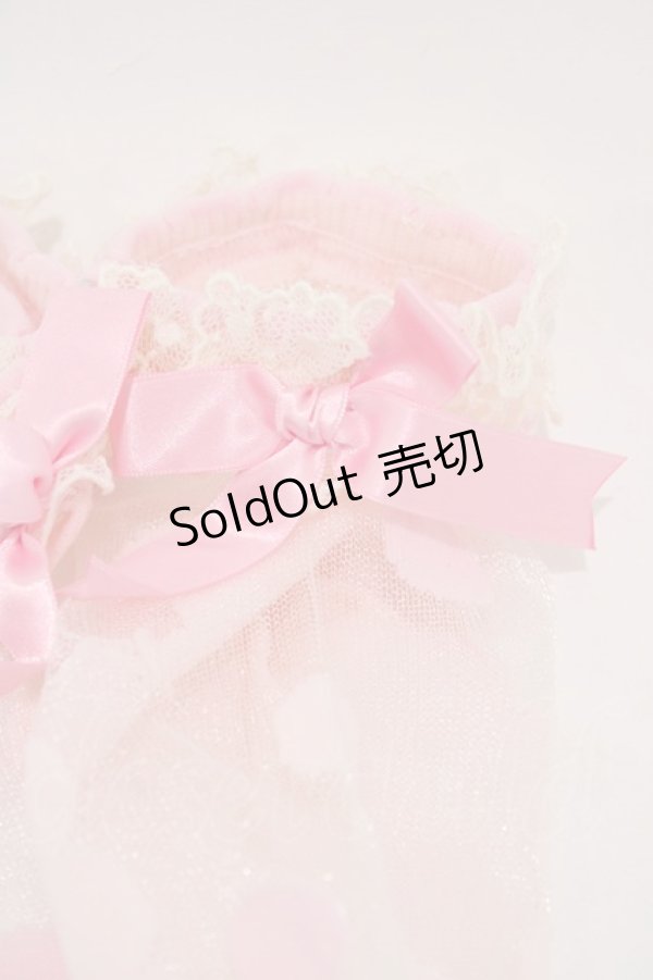 画像2: Angelic Pretty / Fancy Dotクルー丈ソックス  ピンク H-26-03-09-033-AP-ZA-NS-ZH (2)