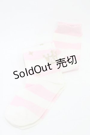 画像: Angelic Pretty / ワイドボーダーティアラオーバーニー  ピンク H-26-03-09-035-AP-ZA-NS-ZH