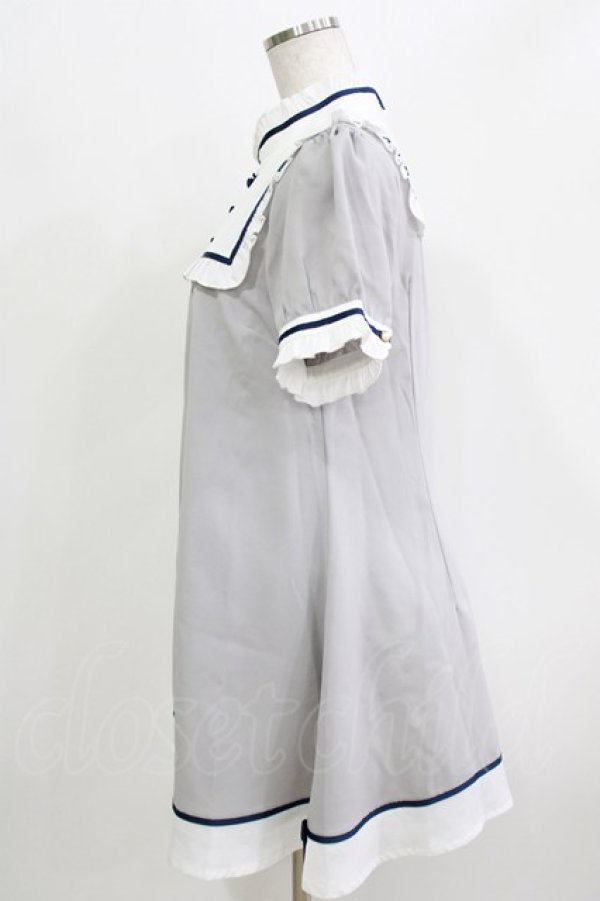 画像2: Amavel / チャイナワンピース Free グレー H-26-03-10-1035-CA-OP-NS-ZH (2)