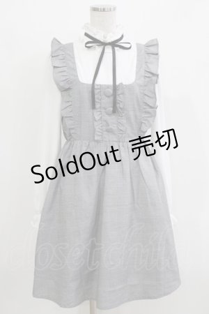 画像: Ank Rouge / ドッキングワンピース M ブラック H-26-03-10-1037-CA-OP-NS-ZH