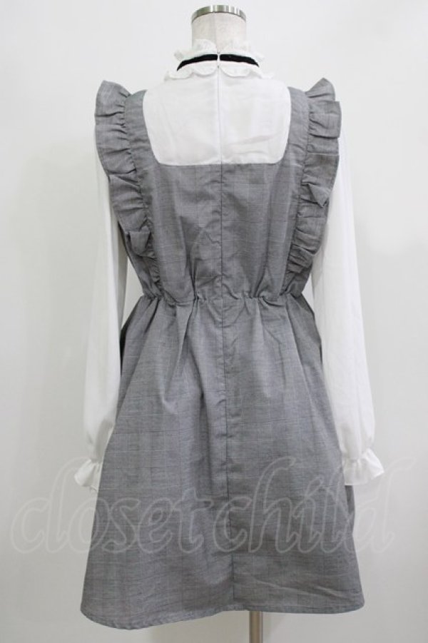 画像3: Ank Rouge / ドッキングワンピース M ブラック H-26-03-10-1037-CA-OP-NS-ZH (3)