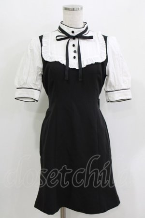 画像: EATME / メイドライクチューリップワンピース S ブラック H-26-03-10-1046-LO-OP-NS-ZH
