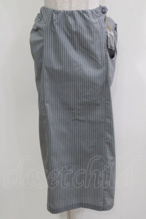 画像: an another angelus / バッスルドレープタイトスカート Free L/GRAY×GY H-26-03-10-1048-CA-SK-NS-ZH