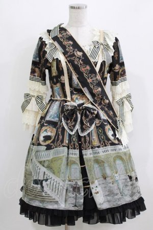 画像: BABY,THE STARS SHINE BRIGHT / Mon Chouchou Hermitage柄ワンピース Free ブラック H-26-03-10-1005-BA-OP-NS-ZH