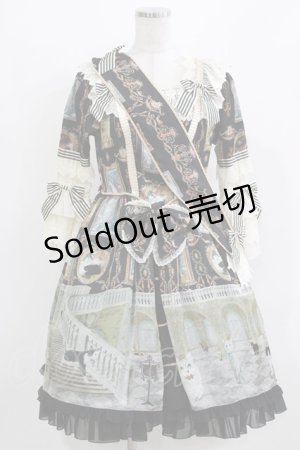 画像: BABY,THE STARS SHINE BRIGHT / Mon Chouchou Hermitage柄ワンピース Free ブラック H-26-03-10-1005-BA-OP-NS-ZH