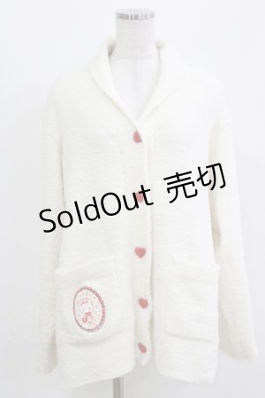 画像: m petit by misako / サンリオキャラクターズコラボ/ハローキティ/ルームウエアカーディガン M オフ H-26-03-10-1051-LO-TO-NS-ZH