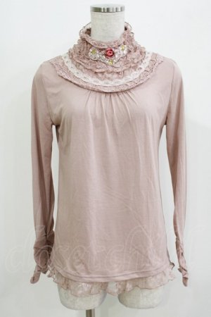 画像: axes femme / プチローズカットソー M ピンク H-26-03-10-1058-AX-TO-NS-ZH