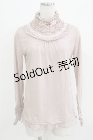 画像: axes femme / プチローズカットソー M ピンク H-26-03-10-1058-AX-TO-NS-ZH