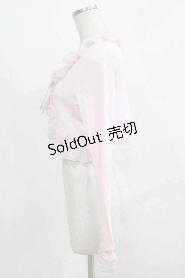 画像2: Angelic Pretty / Romanticリボンボレロ Free ピンク H-26-03-10-1063-AP-TO-NS-ZH (2)