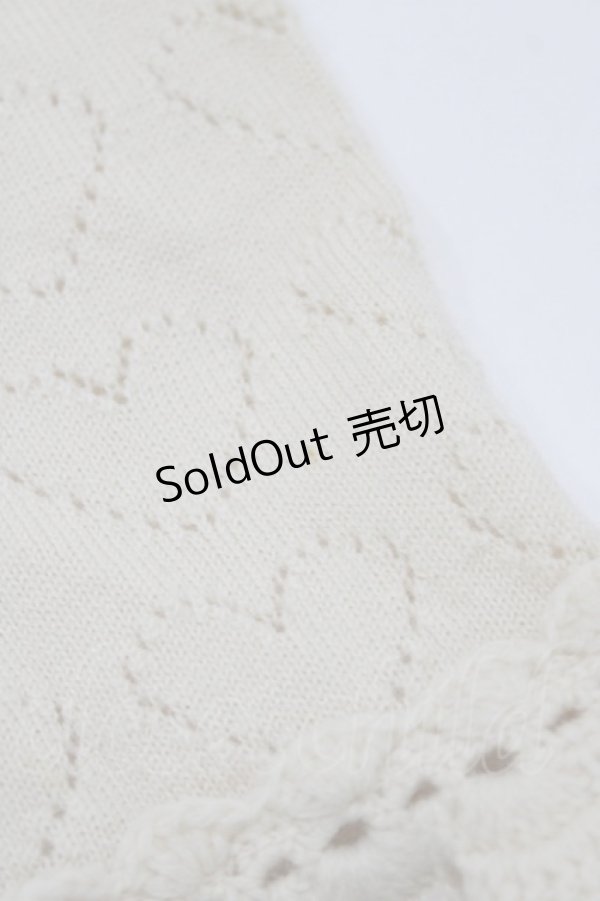 画像6: BABY,THE STARS SHINE BRIGHT / ハート透かし胸あきカーディガン Free 生成り H-26-03-10-1064-BA-TO-NS-ZH (6)