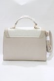 画像2: an another angelus / ローズ刺繍変形フラップバッグ  IVORY H-26-03-10-1066-CA-BG-NS-ZH (2)