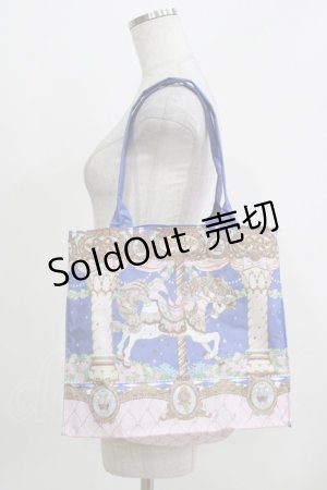 画像: Angelic Pretty / 2014年ムック本付録 Day Dream Carnivalビッグトートバッグ  ブルー H-26-03-10-1068-AP-BG-NS-ZH