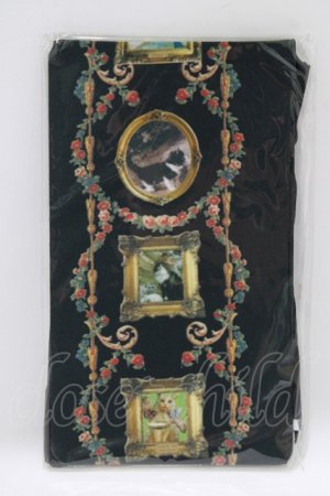 画像: BABY,THE STARS SHINE BRIGHT / Mon Chouchou Hermitage柄タイツ  ブラック H-26-03-10-1071-BA-ZA-NS-ZH