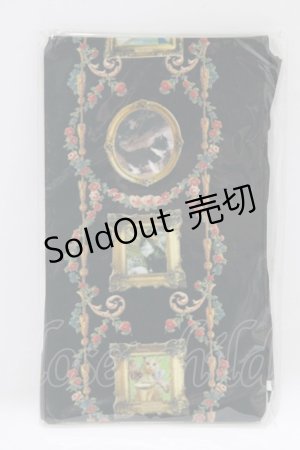 画像: BABY,THE STARS SHINE BRIGHT / Mon Chouchou Hermitage柄タイツ  ブラック H-26-03-10-1071-BA-ZA-NS-ZH