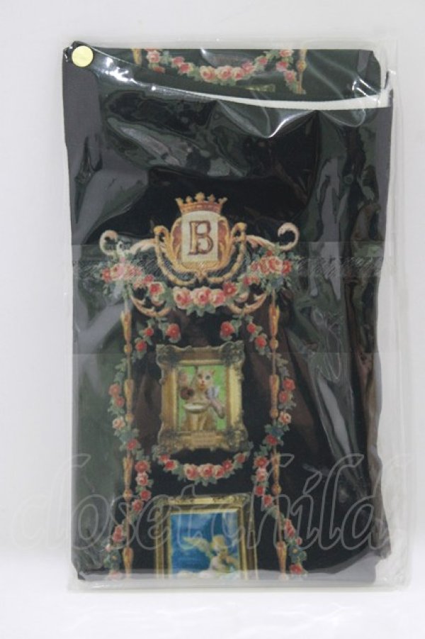 画像2: BABY,THE STARS SHINE BRIGHT / Mon Chouchou Hermitage柄タイツ  ブラック H-26-03-10-1071-BA-ZA-NS-ZH (2)