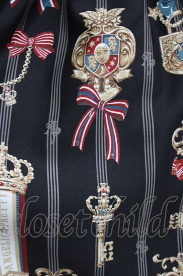 画像4: Angelic Pretty / British Keysジャンパースカート Free ブラック H-26-03-10-1006-AP-OP-NS-ZH (4)