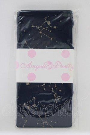 画像: Angelic Pretty / Twinkle Skyタイツ  ネイビー H-26-03-10-1076-AP-ZA-NS-ZH