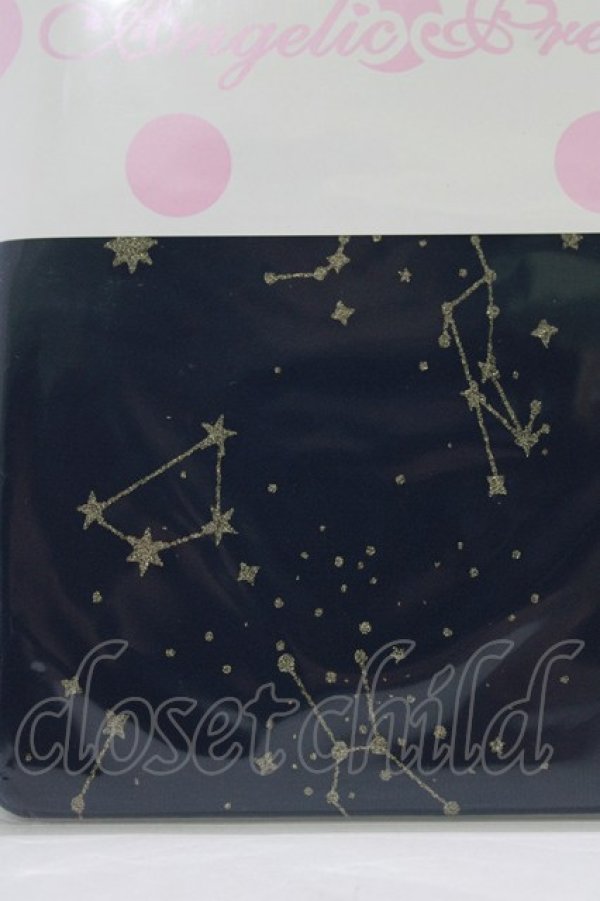 画像2: Angelic Pretty / Twinkle Skyタイツ  ネイビー H-26-03-10-1076-AP-ZA-NS-ZH (2)