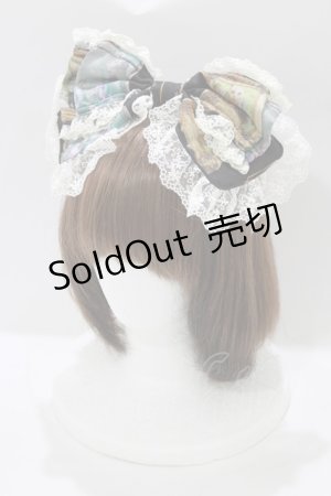 画像: BABY,THE STARS SHINE BRIGHT / Mon Chouchou Hermitage柄カチューシャ  ブラック H-26-03-10-1078-BA-AC-NS-ZH