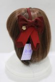画像2: Angelic Pretty / Elegant Crownカチューシャ  ワイン H-26-03-10-1080-AP-AC-NS-ZH (2)