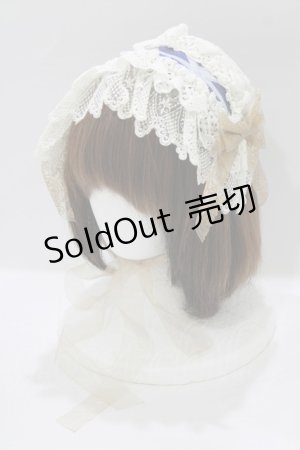 画像: BABY,THE STARS SHINE BRIGHT / 天国の鍵〜祝福と出会う聖なる礼拝堂〜柄ヘッドドレス  ネイビー H-26-03-10-1081-BA-AC-NS-ZH