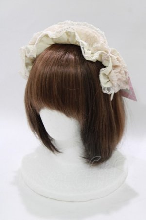 画像: Angelic Pretty / アンティークドールカチューシャ  生成り H-26-03-10-1084-AP-AC-NS-ZH