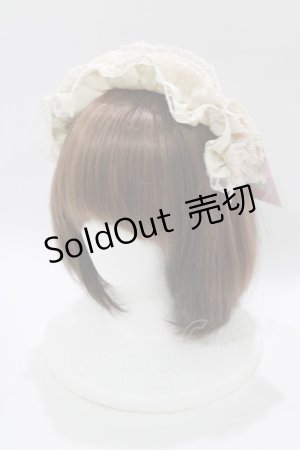 画像: Angelic Pretty / アンティークドールカチューシャ  生成り H-26-03-10-1084-AP-AC-NS-ZH