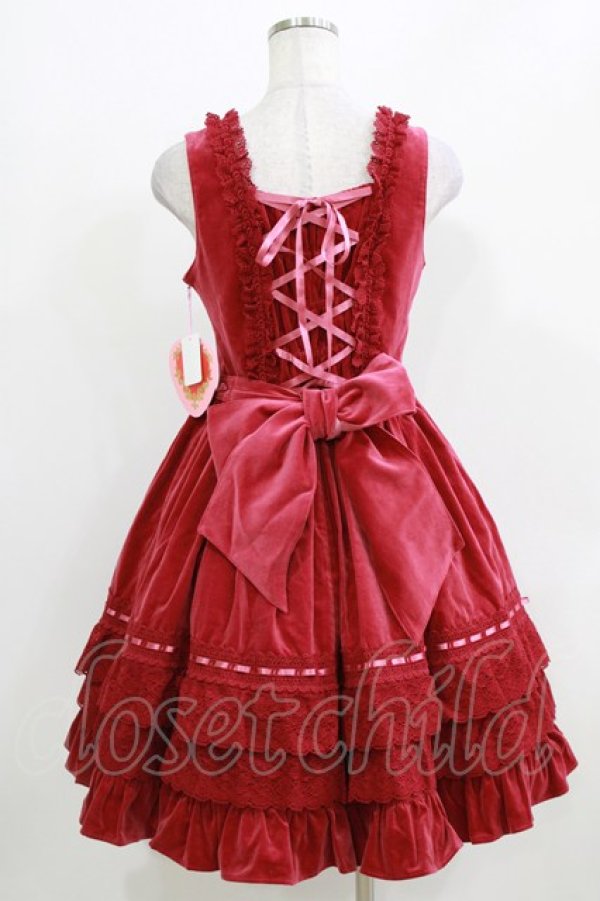 画像3: BABY,THE STARS SHINE BRIGHT / 別珍レースフリルジャンパースカート(2025) Free ローズピンク H-26-03-10-1001-BA-OP-NS-ZH (3)