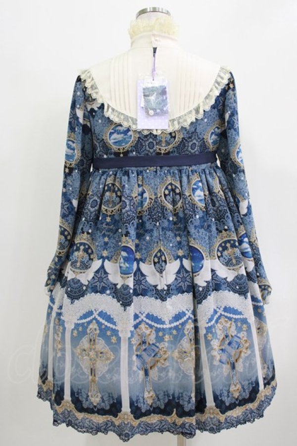 画像3: Angelic Pretty / Celestialワンピース Free ネイビー H-26-03-10-1007-AP-OP-NS-ZH (3)