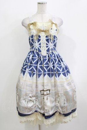 画像: BABY,THE STARS SHINE BRIGHT / 天国の鍵〜祝福と出会う聖なる礼拝堂〜柄システィーナジャンパースカート Free ネイビー H-26-03-10-1008-BA-OP-NS-ZH