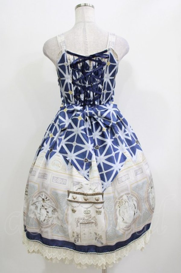 画像3: BABY,THE STARS SHINE BRIGHT / 天国の鍵〜祝福と出会う聖なる礼拝堂〜柄システィーナジャンパースカート Free ネイビー H-26-03-10-1008-BA-OP-NS-ZH (3)