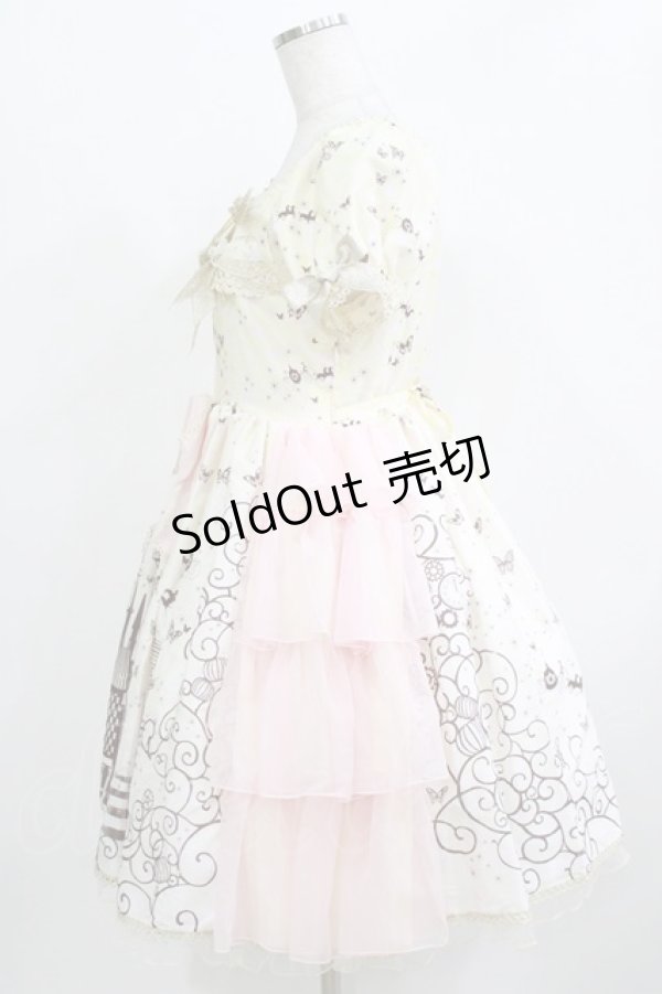 画像2: BABY,THE STARS SHINE BRIGHT / サイドフリルワンピース（Cinderella） Free 生成り H-26-03-10-1009-BA-OP-NS-ZH (2)