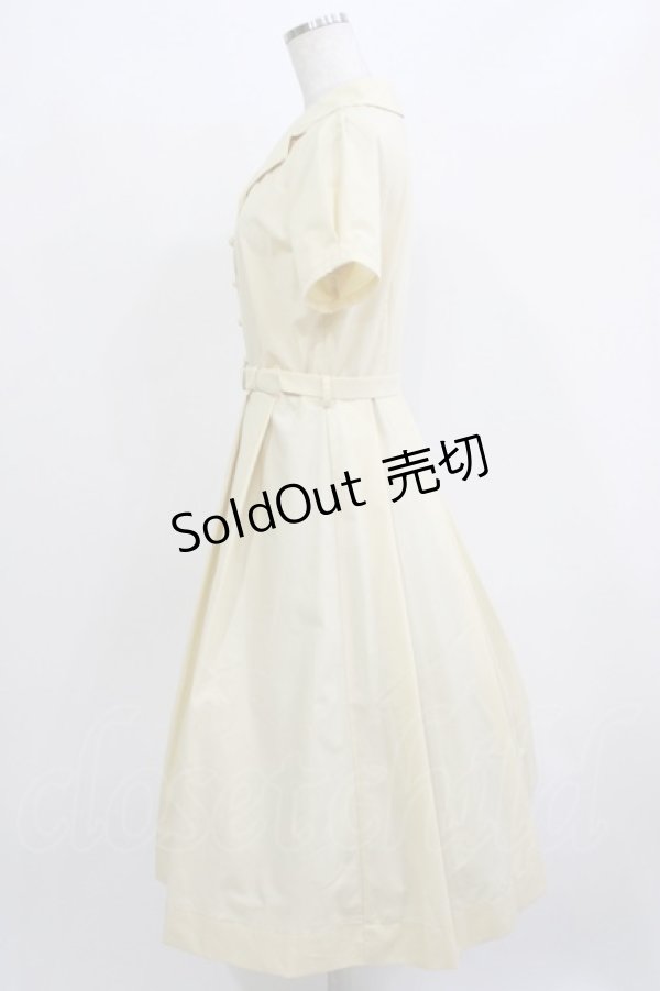 画像2: an another angelus / フロント釦レトロ開衿ワンピース Free L/YELLOW H-26-03-10-1016-CA-OP-NS-ZH (2)