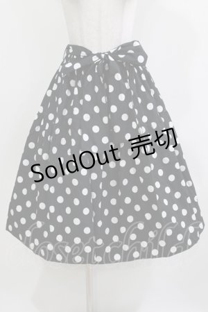画像: heavenly garden / ドットスカート Free ブラック H-26-03-10-1024-GO-SK-NS-ZH