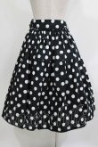 画像3: heavenly garden / ドットスカート Free ブラック H-26-03-10-1024-GO-SK-NS-ZH (3)
