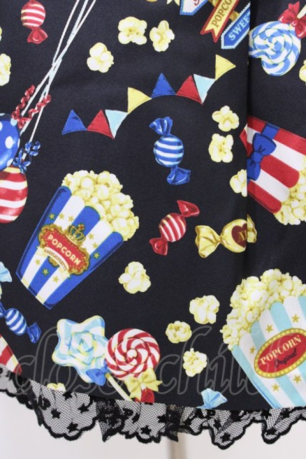 画像5: Angelic Pretty / Happy Park Carnivalジャンパースカート Free ブラック H-26-03-11-026-AP-OP-NS-ZH (5)