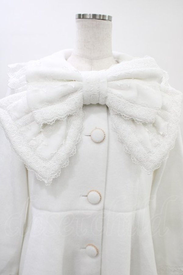 画像4: Chalmiere / メニーリボンコート M 白 H-26-03-11-029-0-CO-NS-ZH (4)